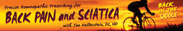 Back in the Saddle - Precise Homeopathic Prescribing for Back Pain and Sciatica