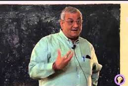 Dr. Master in his element, teaching.